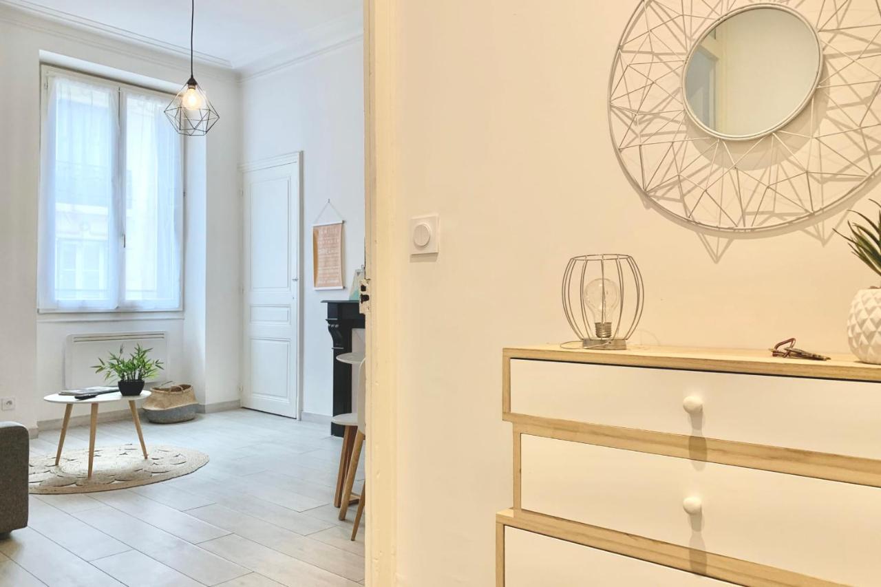#B3 Light Pink T2 Near Jaures Estacade Luminous Apartment Grenoble Luaran gambar